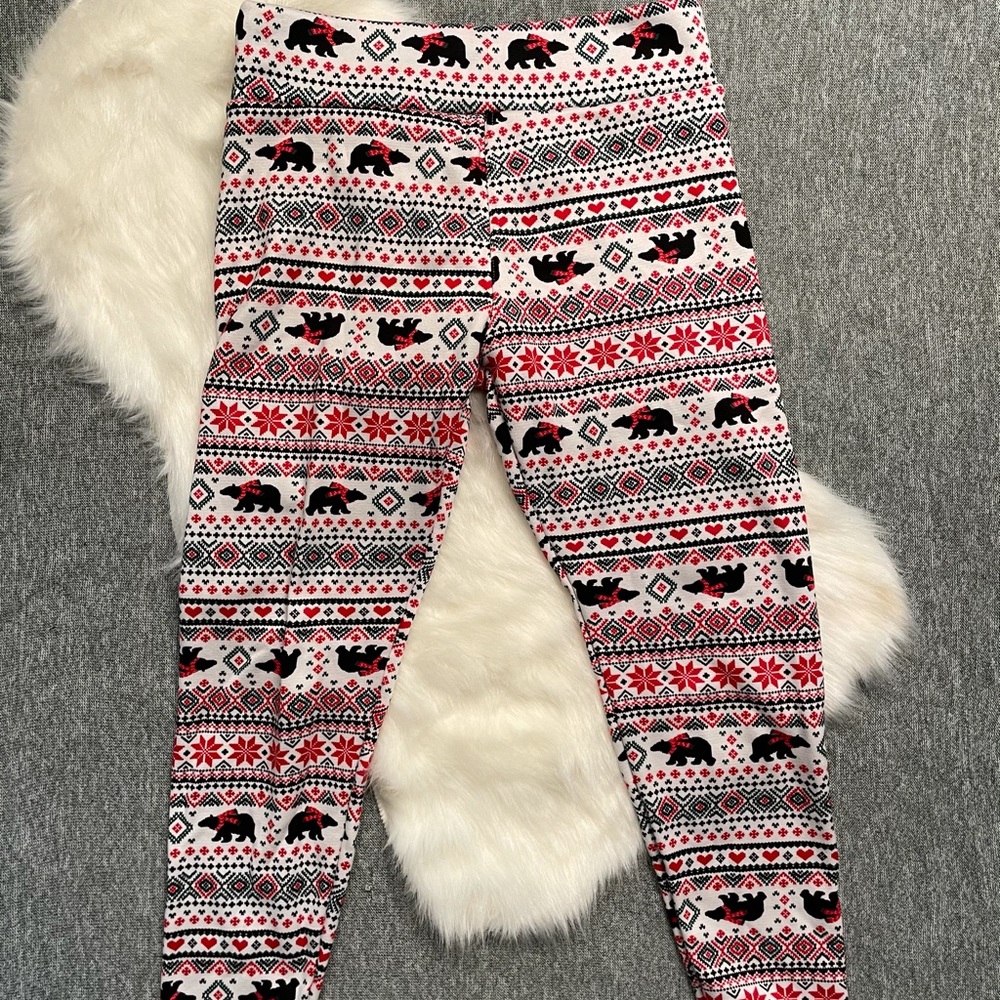 Fleece lined leggings size xl